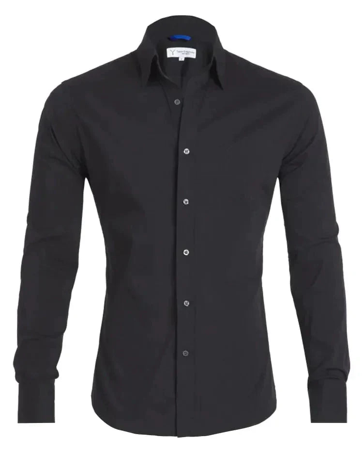 Heren Overhemd Lange Mouw Kwaliteit Casual Look
