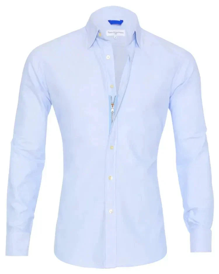 Heren Overhemd Lange Mouw Kwaliteit Casual Look