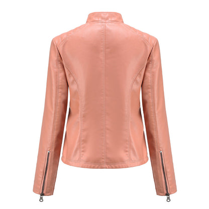 Dames Leren Jas Comfortabel en Stijlvol