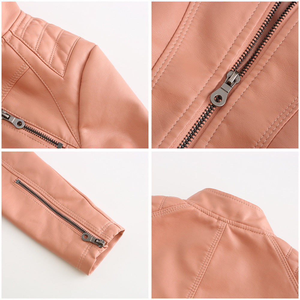 Dames Leren Jas Comfortabel en Stijlvol