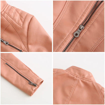 Dames Leren Jas Comfortabel en Stijlvol