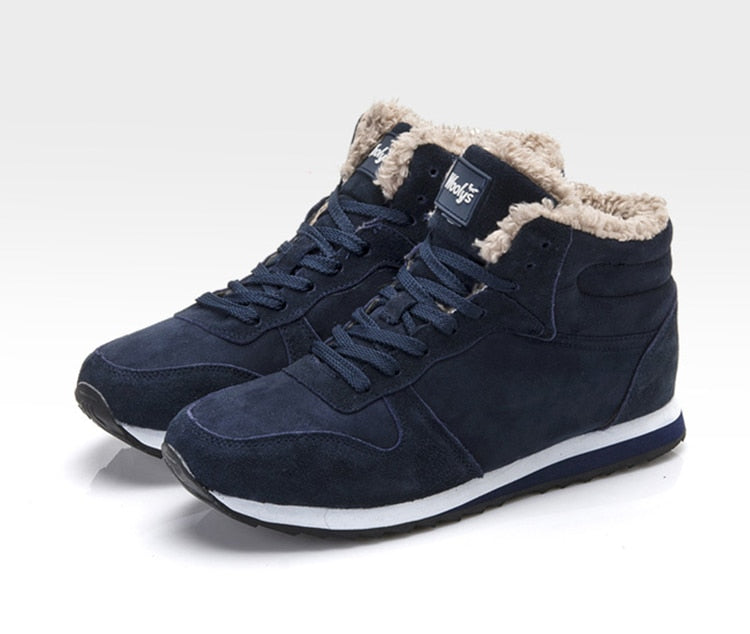 Heren Winterschoenen Warm en Waterdicht met Bontvoering - StudioMarella