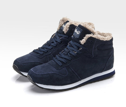 Heren Winterschoenen Warm en Waterdicht met Bontvoering - StudioMarella
