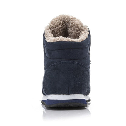 Heren Winterschoenen Warm en Waterdicht met Bontvoering