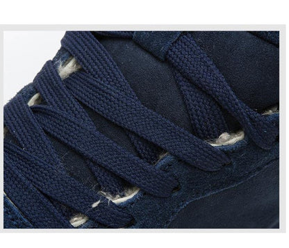 Heren Winterschoenen Warm en Waterdicht met Bontvoering