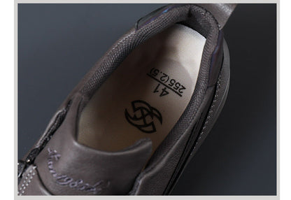 Leren Heren Schoenen Elegante Comfortabele Zool
