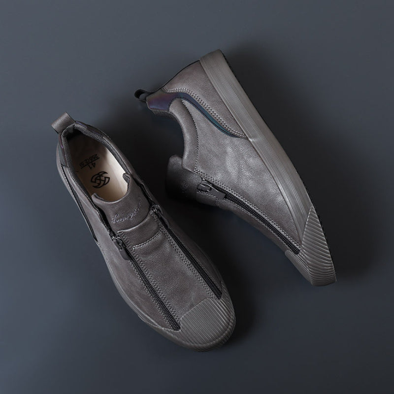 Leren Heren Schoenen Elegante Comfortabele Zool