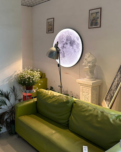 Wandlamp Maan Muurschildering LED Dimbaar Afstandsbediening Woonkamer Slaapkamer
