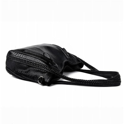 Dames Schoudertas Grote Lederen Tas Trendy Model