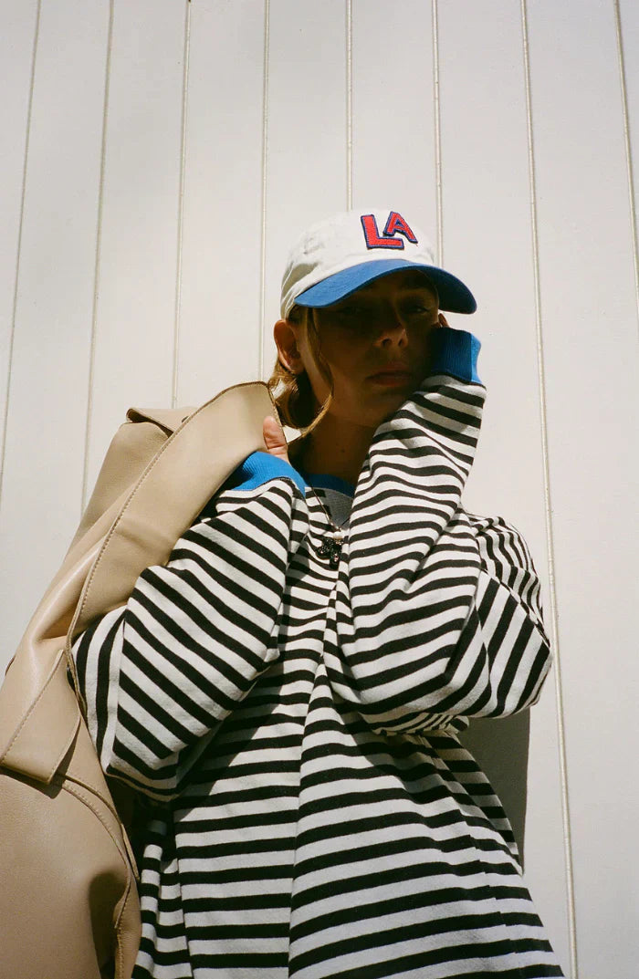 Dames Trui Oversized Gestreept Comfortabele Pasvorm