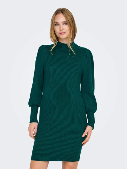 Zwangerschapsjurk Mini Damesjurk Hoge Hals Casual Stijl