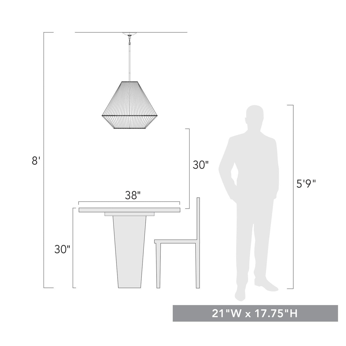 Hanglamp Gevlochten Touw Mat Zwart Staal 53cm Dimbaar E12 Naturel Bohemian Woonkamer
