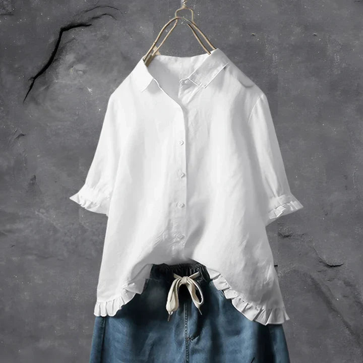 Luxe Blouse Carlotta voor Vrouw - StudioMarella