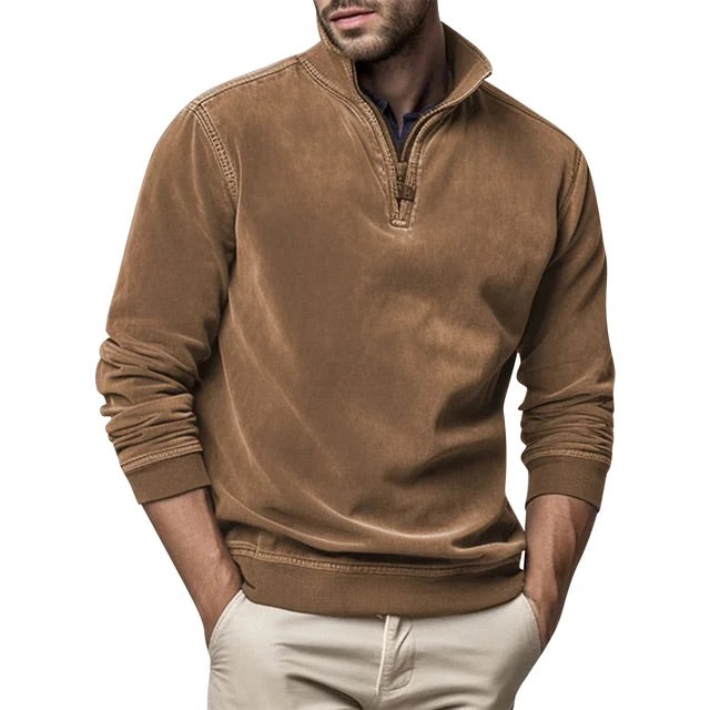 Fleece Trui Heren Zacht en Warm