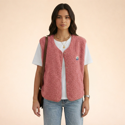 Fleecevest Stijlvol Comfortabel Warm voor Dames