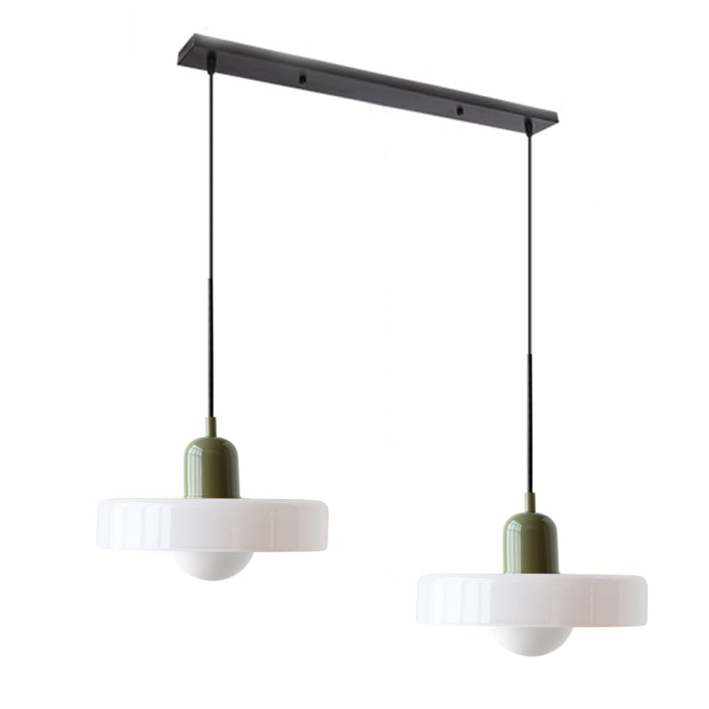 Luccon Dubbele Hanglamp Glas G9 35 cm Modern Eettafel Woonkamer Design Verlichting
