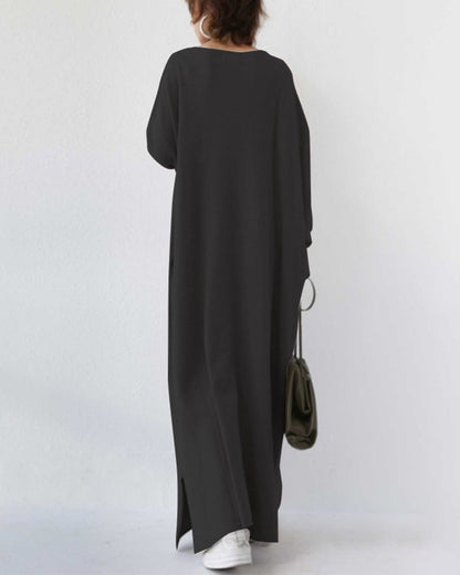 Dames Trui Jurk Zacht Warme Wintertrui