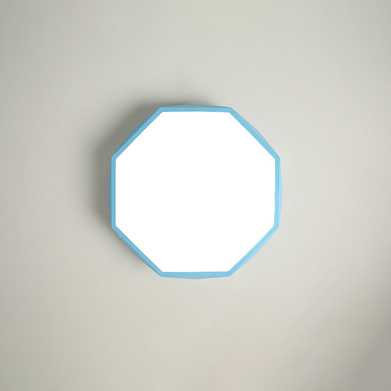 Plafondlamp Kinderkamer 30 cm LED Warm Wit of Koel Wit Acryl Vijf Kleuren Flush Mount