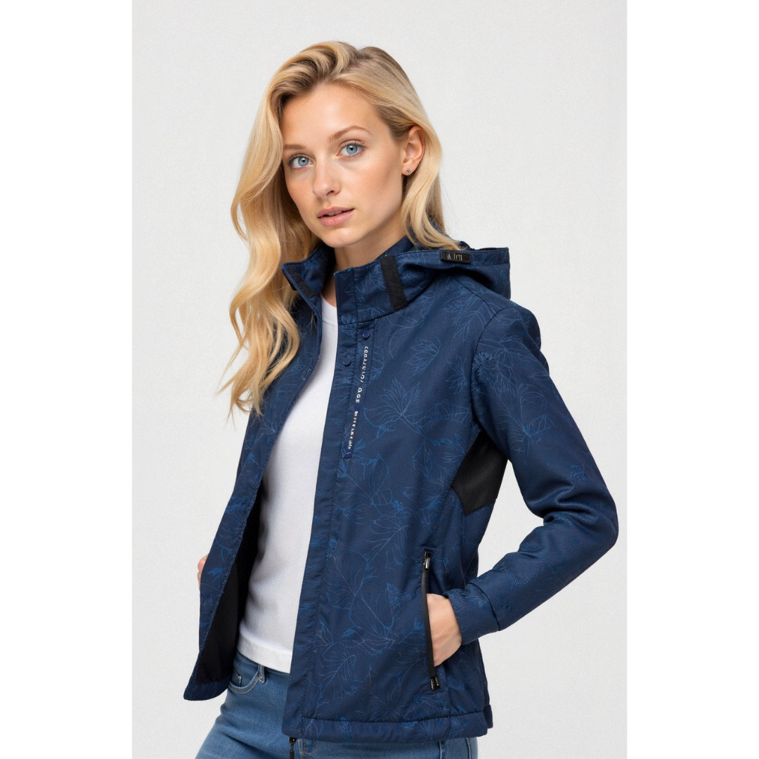 Dames Windbreaker Sportief Waterdicht Met Rits
