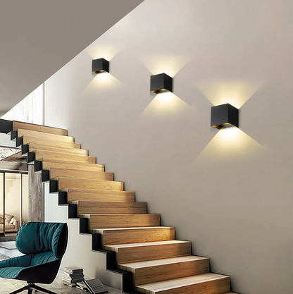 Draadloze Wandlamp met Sensor & USB Oplaadbaar – LED Sfeerverlichting voor Gang, Slaapkamer, Kast & Trap | Instelbare Lichtmodi