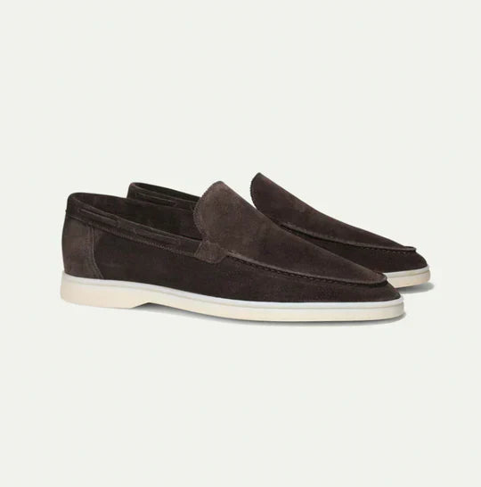 Vittoro Mannen Loafers Klassiek Leer Design