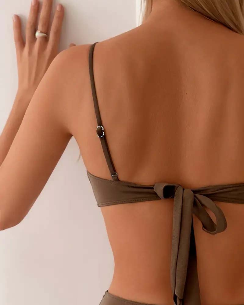 Dames Tweedelige Bikini Comfortabele Pasvorm