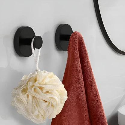Vacuum Douchehaken Set - Sterke Wandhaken zonder Boren - RVS Haken Badkamer - Waterdicht tot 7kg - Herbruikbaar zonder Resten