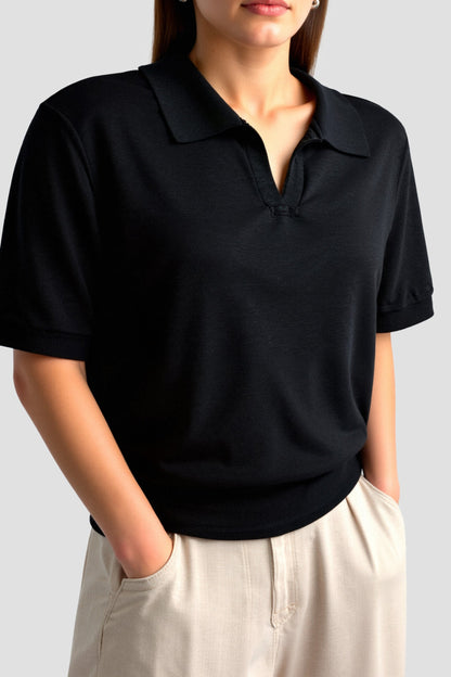 Klassieke Poloshirt Korte Mouw Zomer Lichtgewicht