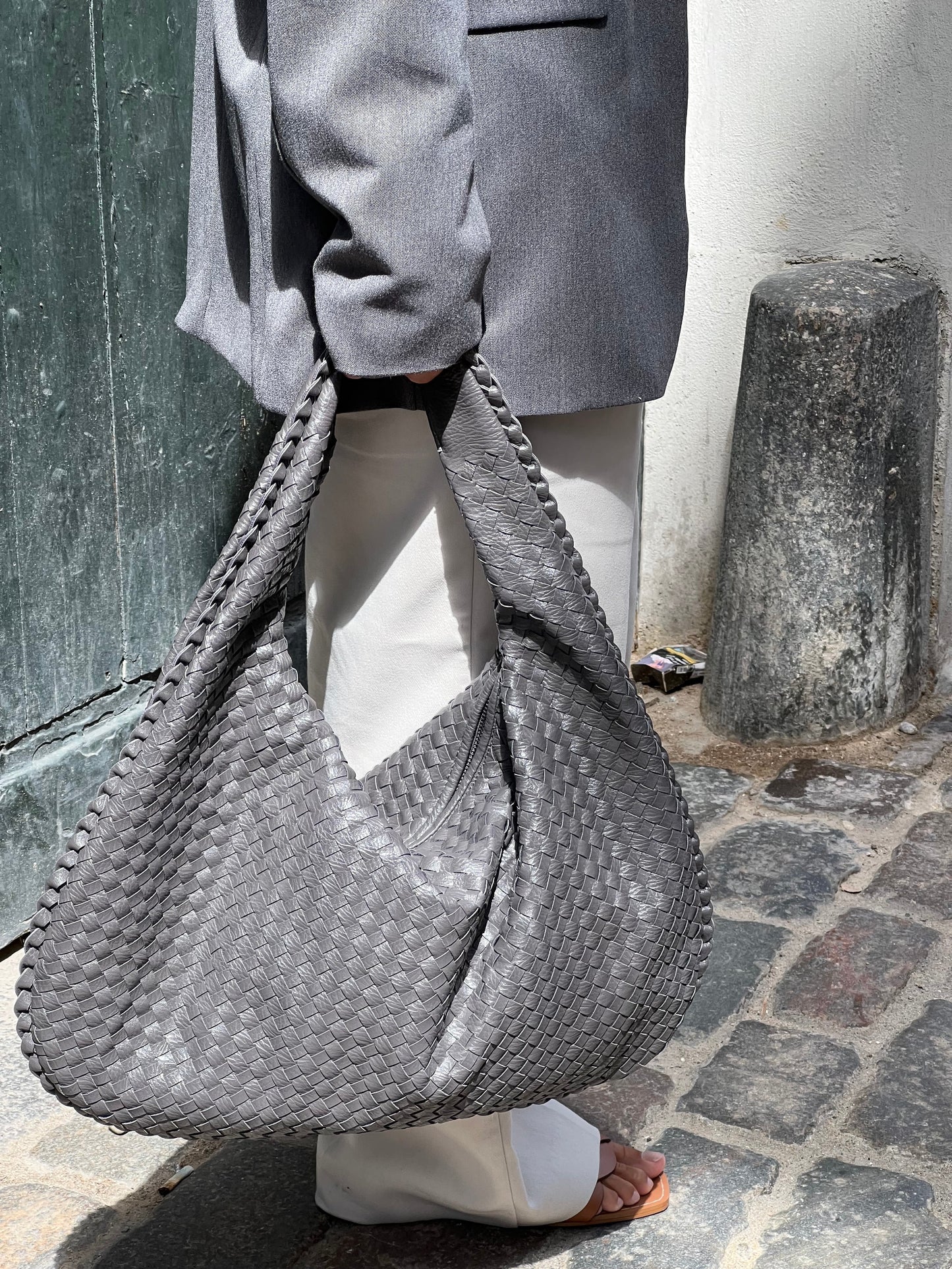 Luxe Schoudertas Grote Capaciteit Leer Look