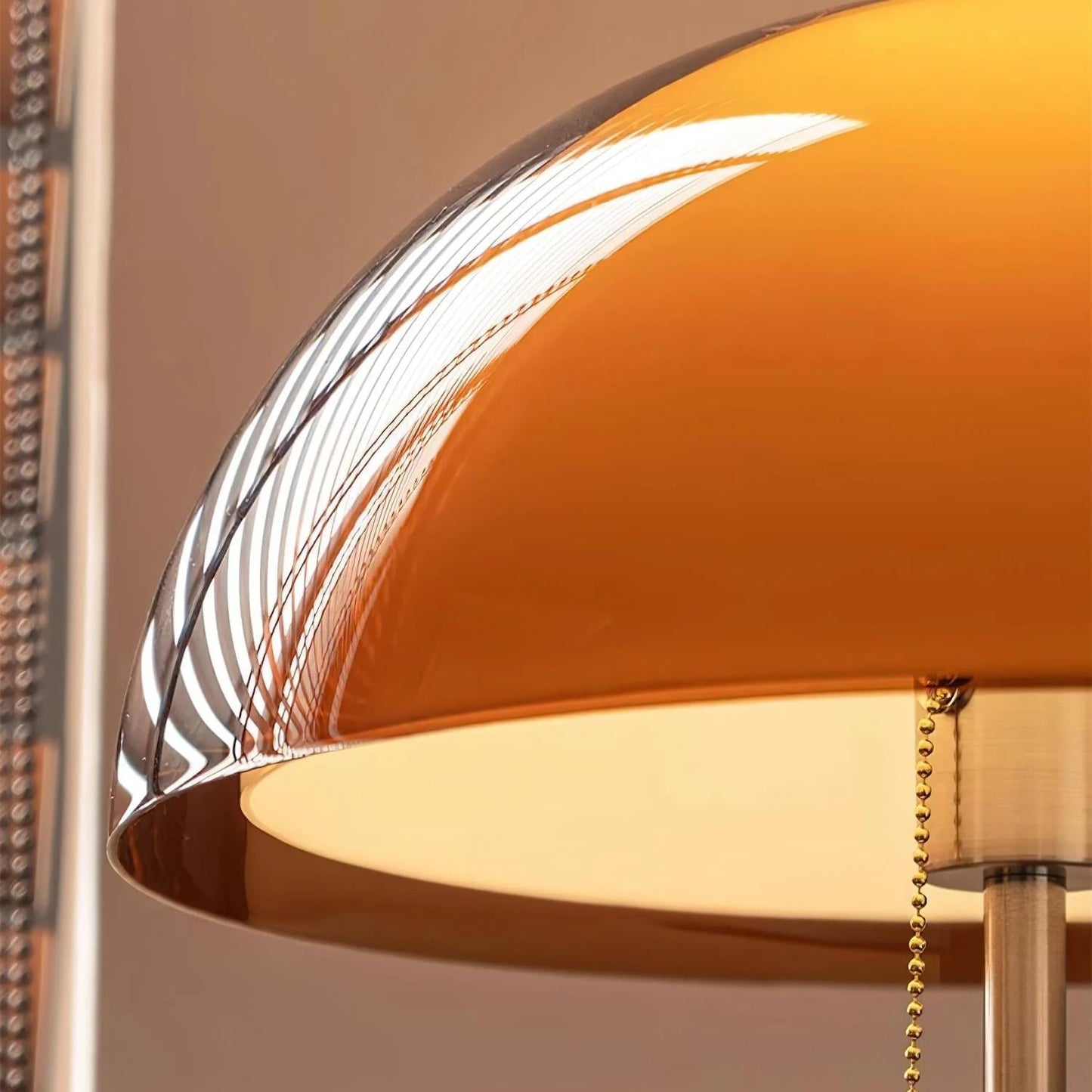 Tavino vloerlamp hout metaal amber woonkamer leeslamp retro design sfeerverlichting moderne staande lamp