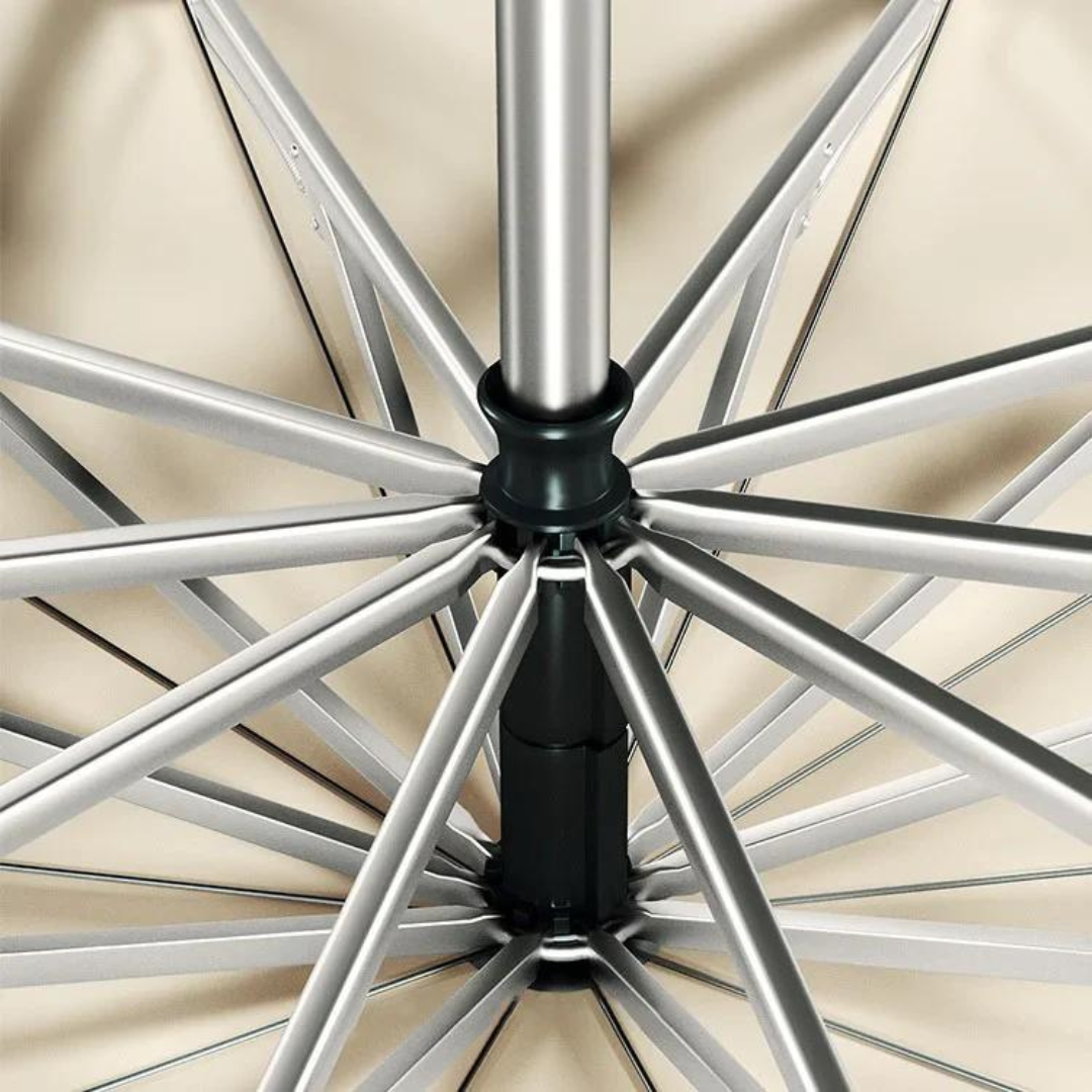 Automatische Stormparaplu met Reflecterende Rand – Windbestendig & Compact voor Onderweg