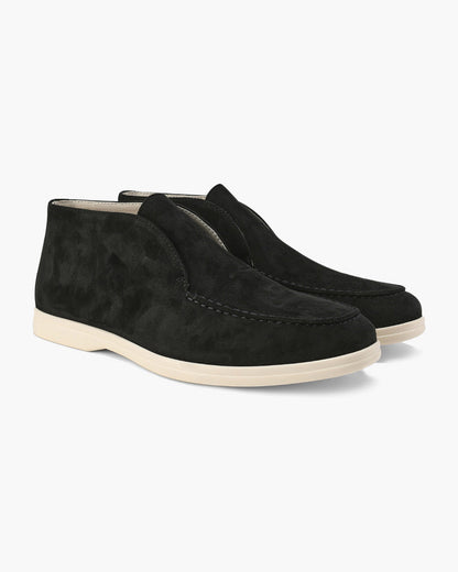 Heren Suède Slip On Loafers Middelhoge Schoenen - StudioMarella
