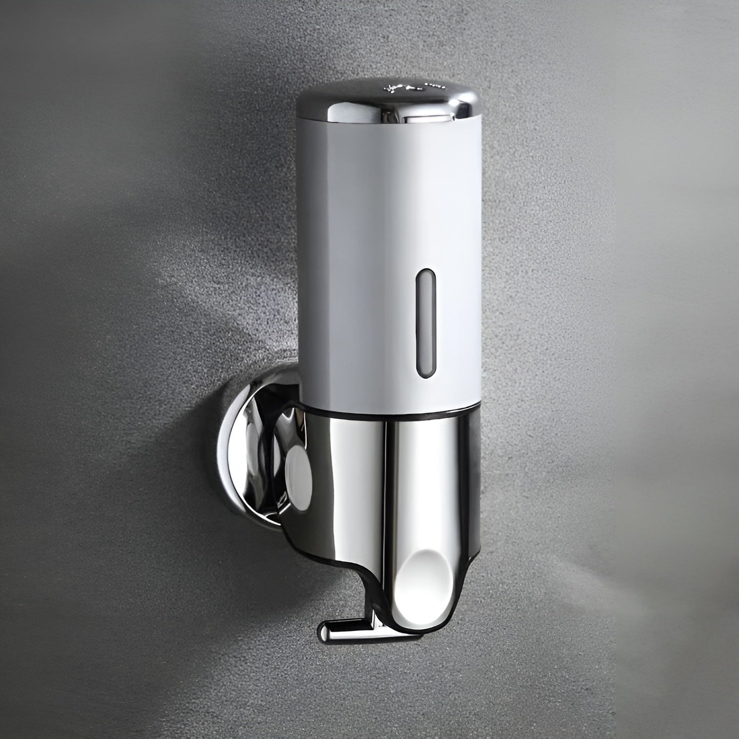 Wandzeepdispenser 500ml Wandmontage RVS Chroom Badkamer Keuken Enkel Dubbel Drievoudig Vloeibare Zeep