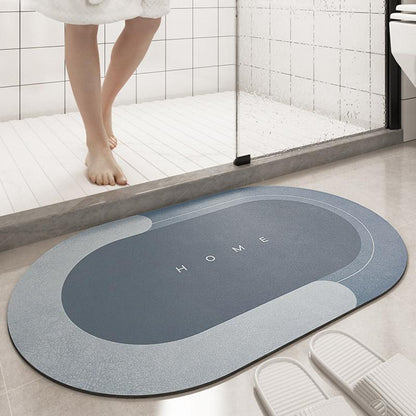 Zachte Badmat Antislip 40x60 cm | Superabsorberend Microvezel Droogloopmat voor Badkamer Keuken | Sneldrogend Vloerkleed met Antislip Onderkant