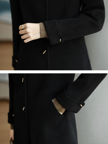Dames Trenchcoat Klassiek Petit Model Herfst Winter