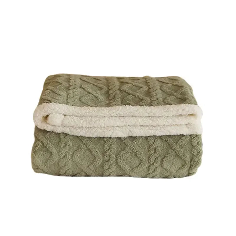 Zachte Fleece Plaid Donkerbruin Groen Geel Beige Blauw Wit Zwart Lichtgewicht Warme Knuffeldeken voor Bank en Bed Winterdeken voor Koude Avonden Slaapkamer Woonkamer