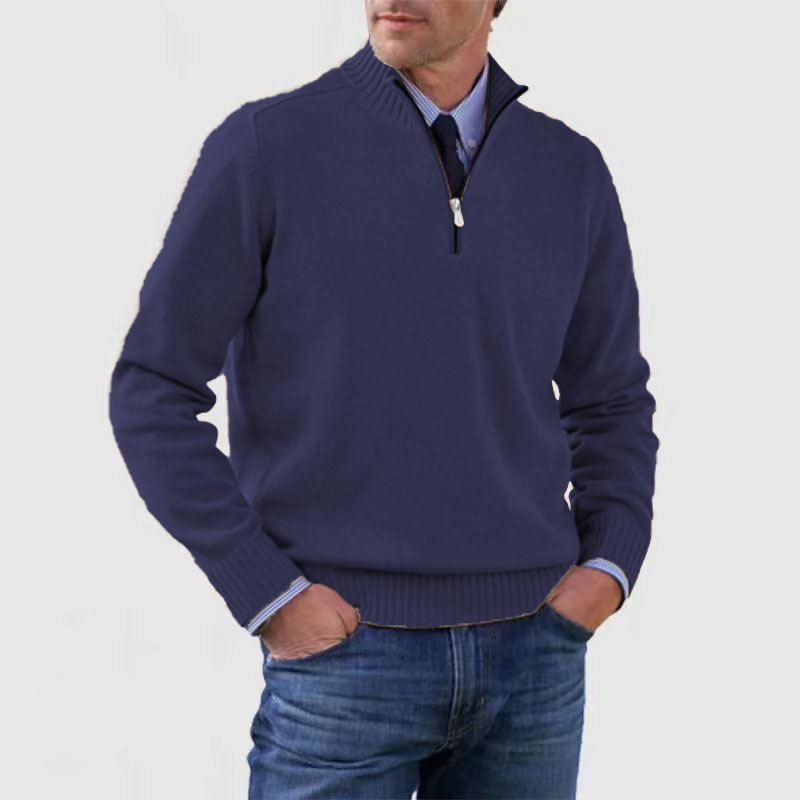 Herentrui Halve Rits Warm en Comfortabel