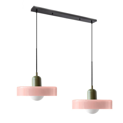 Luccon Dubbele Hanglamp Glas G9 35 cm Modern Eettafel Woonkamer Design Verlichting
