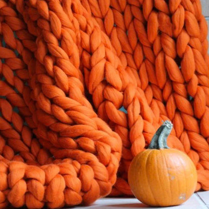 Extreem Dik Handbreigaren XL 1000g Chunky Wolgaren voor Warme Plaids, Dekens en Kussens
