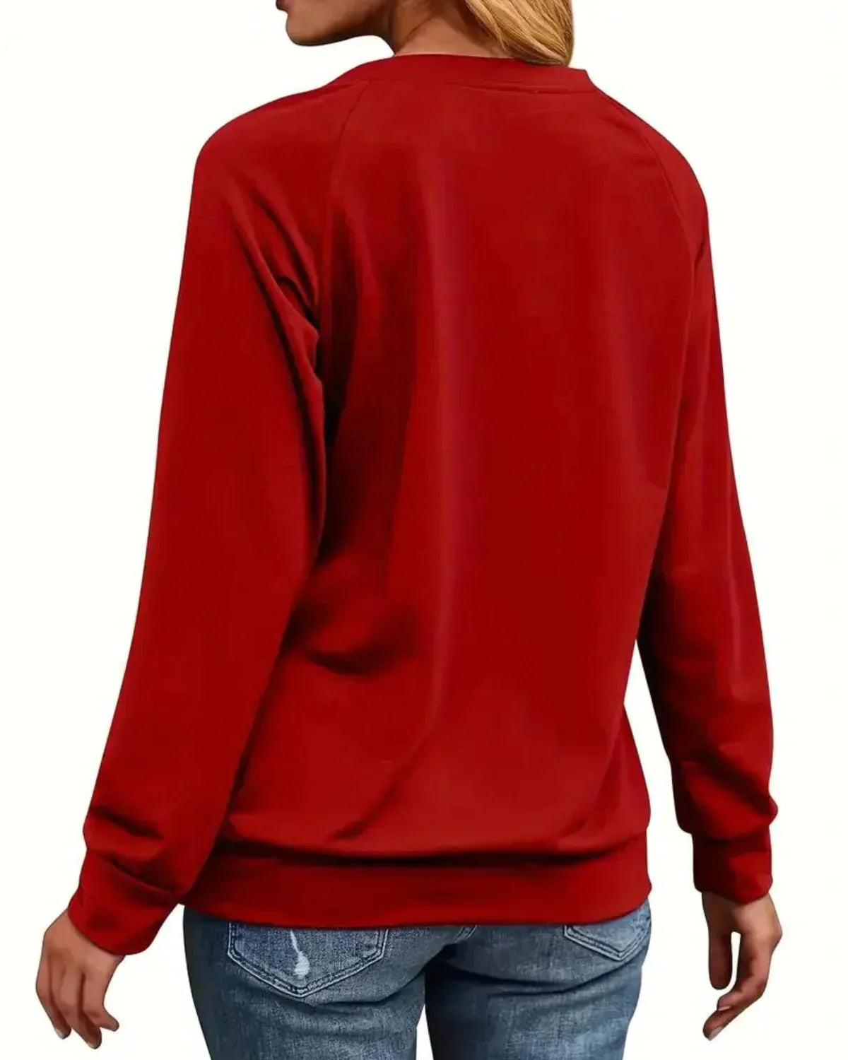 Kersttrui Warm Rood Groen Glans