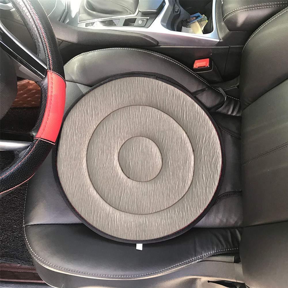 Draaibaar Zitkussen 360° Memory Foam Comfort Zwart Beige Koffie Rood Antislip voor Auto Kantoor Thuis Mobiliteitsondersteuning Ergonomische Zithulp