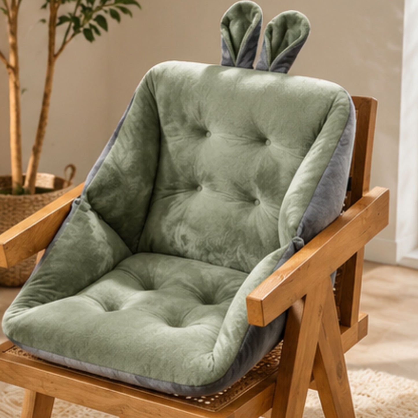 Ergonomisch Stuitkussen voor Pijnvrij Zitten – Memory Foam Zitondersteuning met Coccyx Relief
