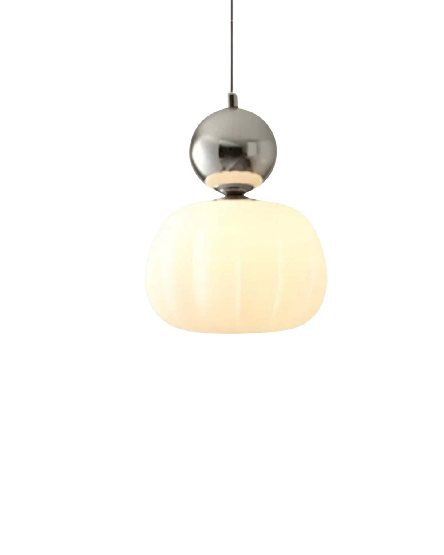 Art Deco Hanglamp Sculptuur met Warme Gloed voor Woonkamer Eetkamer