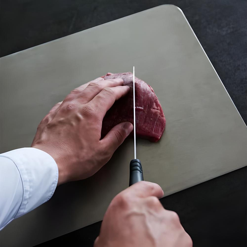 Roestvrijstalen Snijplank voor Veilig & Hygiënisch Keukengebruik