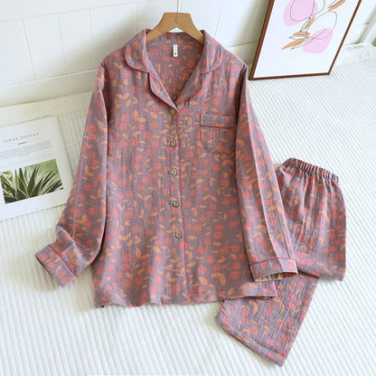 Vrouwelijke Pyjama Set Zacht en Comfortabel