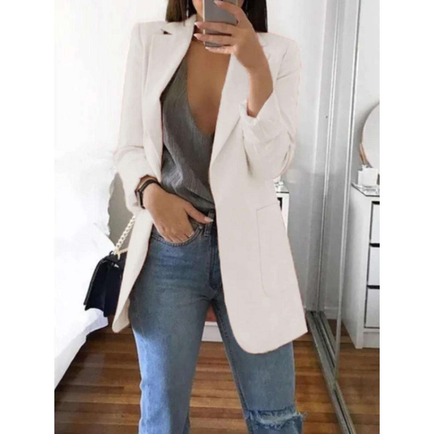 Slim Fit Blazer voor Mannen Velanora Stijlvol Design