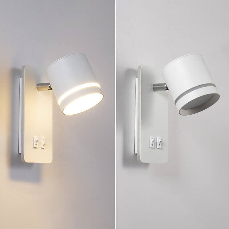 Wandlamp LED Verstelbaar IJzer Zwart Wit 15W Woonkamer Slaapkamer Hal Spotlamp Leeslamp Ingebouwde LED Moderne Wandspot