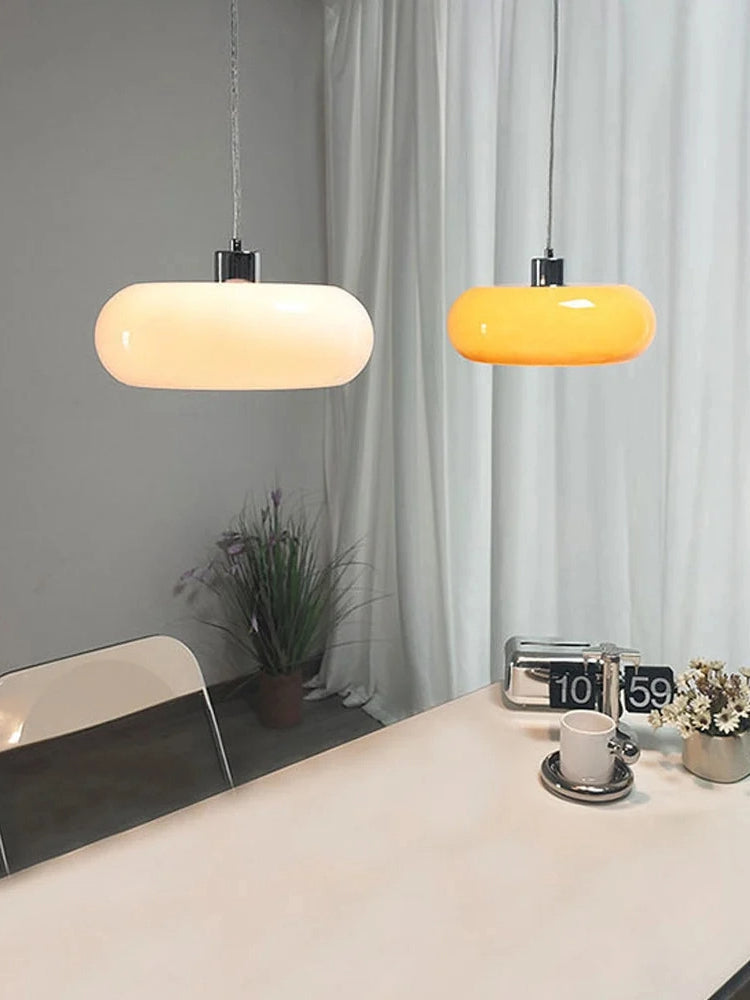 Bauhaus Glazen Hanglamp Metaal 11cm Nordic Design Eetkamer Keuken