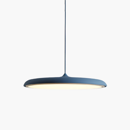 LED Hanglamp Metaal Acryl 40 cm Blauw Eettafel Woonkamer Hal Scandinavisch Design Minimalistisch