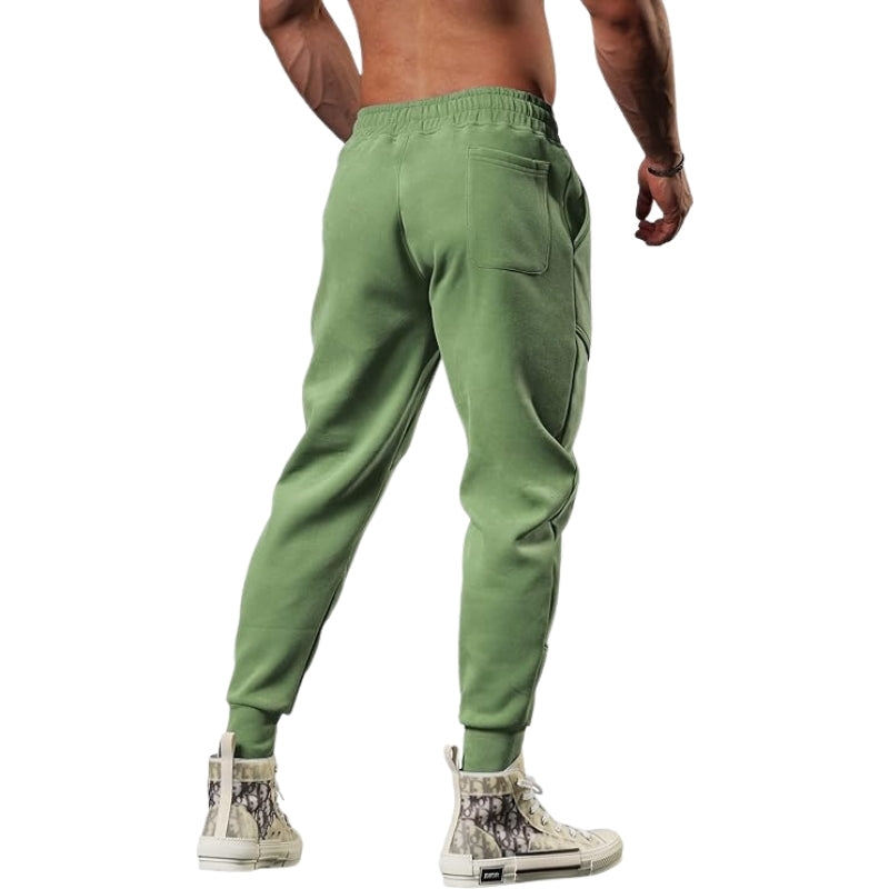 Lichtgewicht Joggingbroek Heren Fleece Cargo Stijl